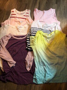 Lot of 7 Tops - Women XL - Name Brands - New and Like New